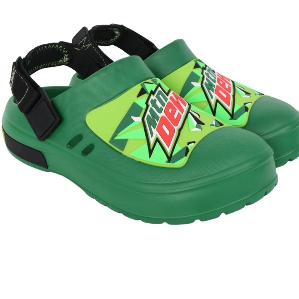 Mountain Dew Men's Clog Sandal Multiple Size - Picture 2 of 2